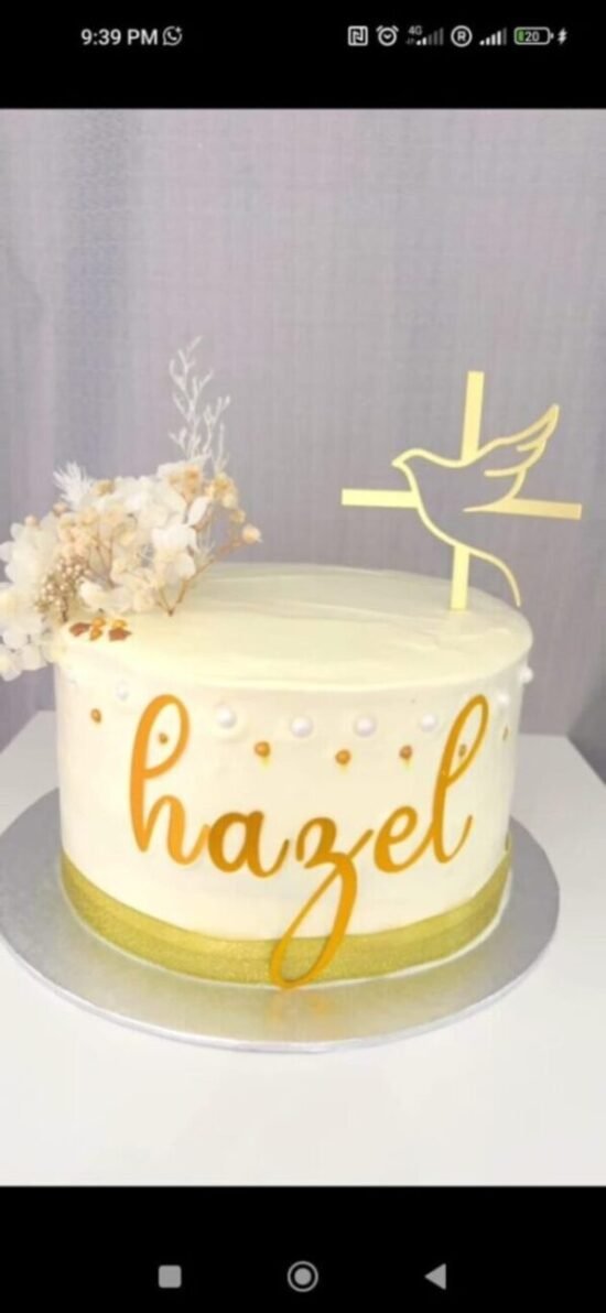 Custom birthday cake